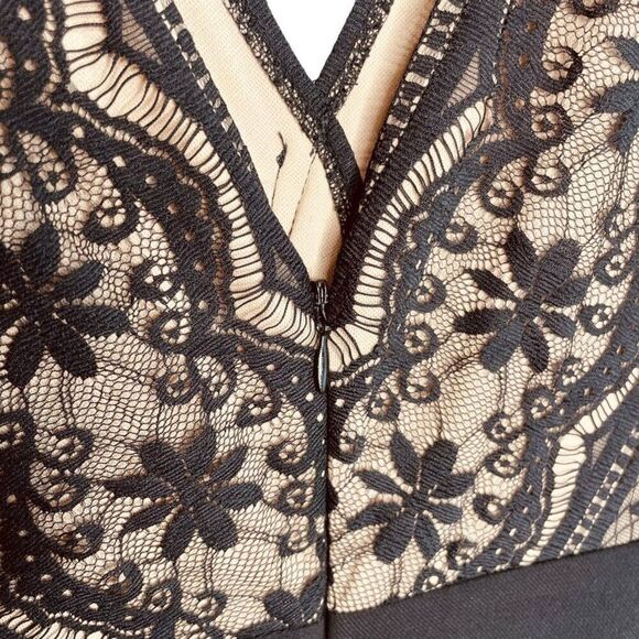 Jessica Howard Lace & Ruffle Cocktail Dress Size 14 | EUC - Picture 9 of 10